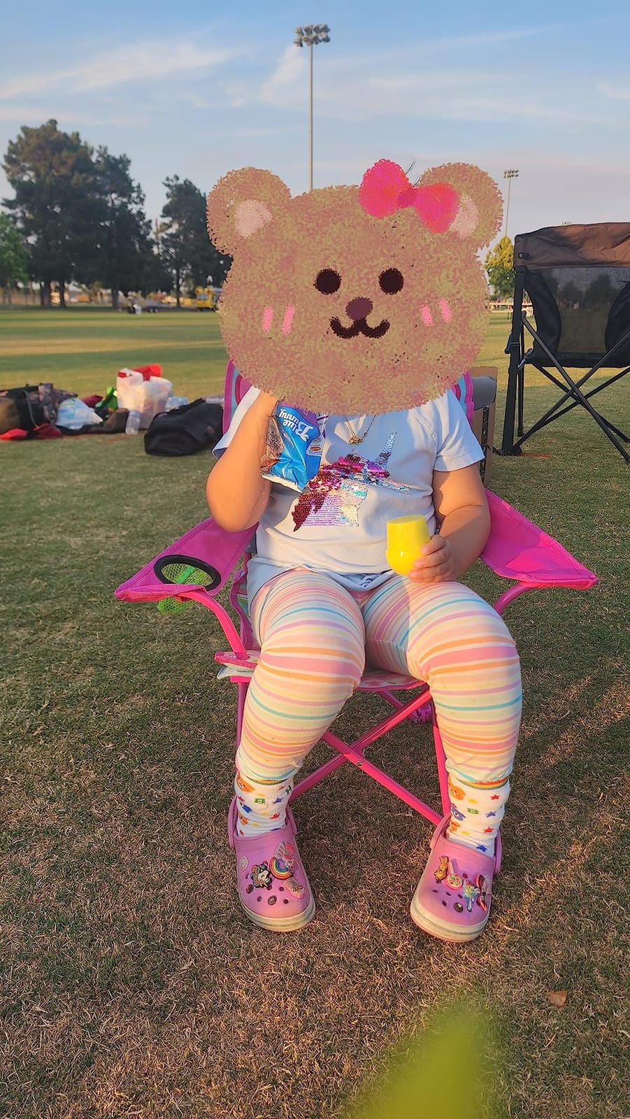 Melissa & Doug Sunny Patch Cutie Pie Butterfly Folding Lawn and Camping Chair customer photo 1