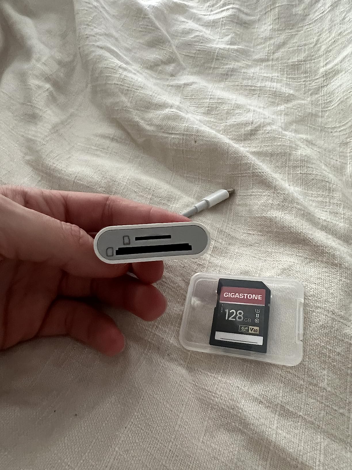 SD Card Reader for iPhone iPad Camera with USB C, Dual Card Slot USB 3.0 Memory Card Reader Supports SD/TF Card Trail Camera Viewer SD Card Adapter Portable Micro SD Card Reader Parallel Port Cards customer photo 2