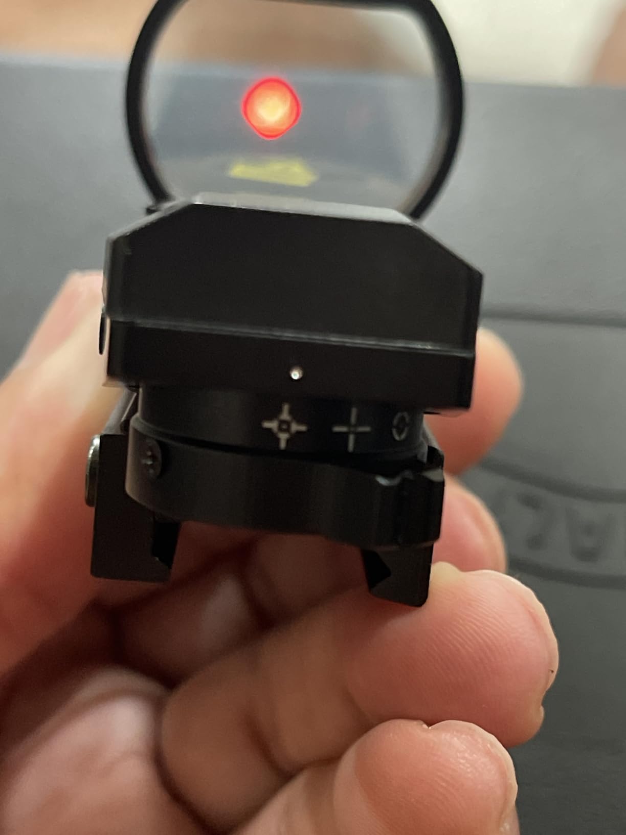EZshoot Red Green Dot Sight Reflex Sight - 4 Adjustable Reticle, 1X22X33 Reflex Sight customer photo 2