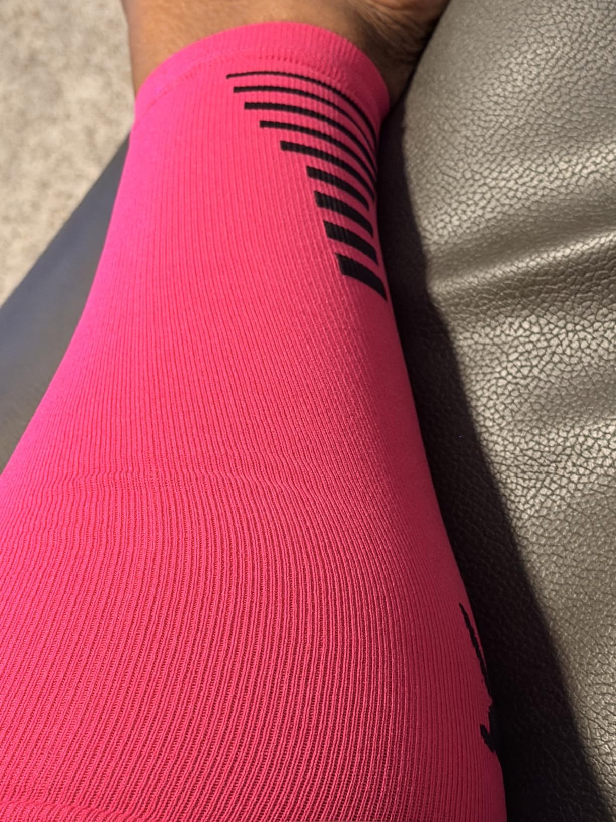 Rymora Calf Compression Sleeves Men Women - Leg Compression Sleeve Footless Socks - Shin Splint Relief Fitness Running customer photo 1