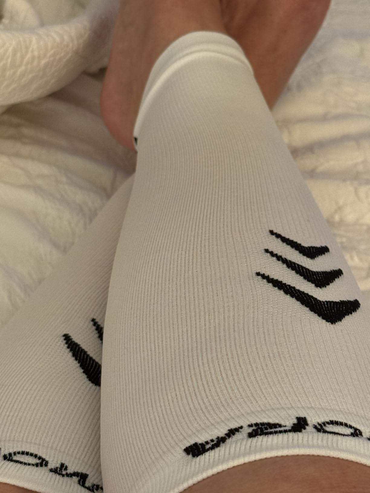 Rymora Calf Compression Sleeves Men Women - Leg Compression Sleeve Footless Socks - Shin Splint Relief Fitness Running customer photo 2