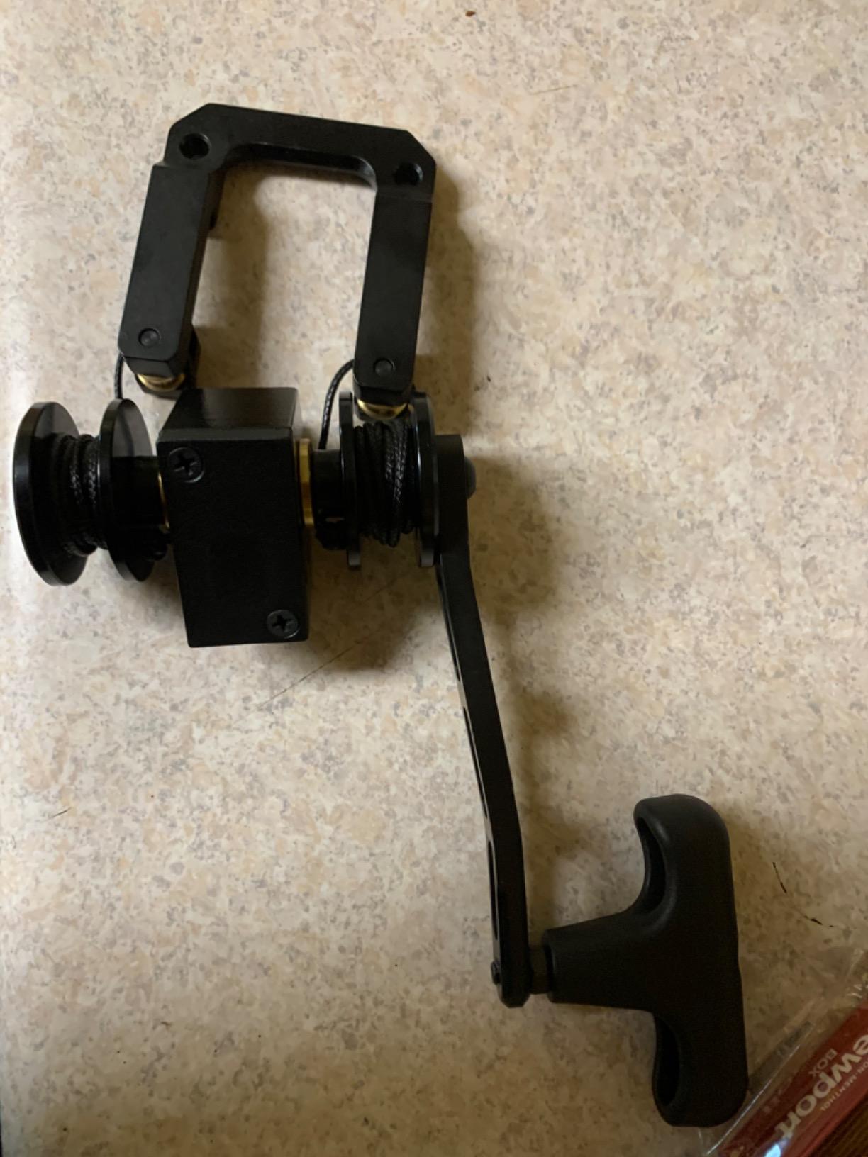 CenterPoint Power Draw Crossbow Crank | Cuts draw weight by 70% - Mil-spec buffer tube mount - Effortless ambidextrous winding customer photo 1