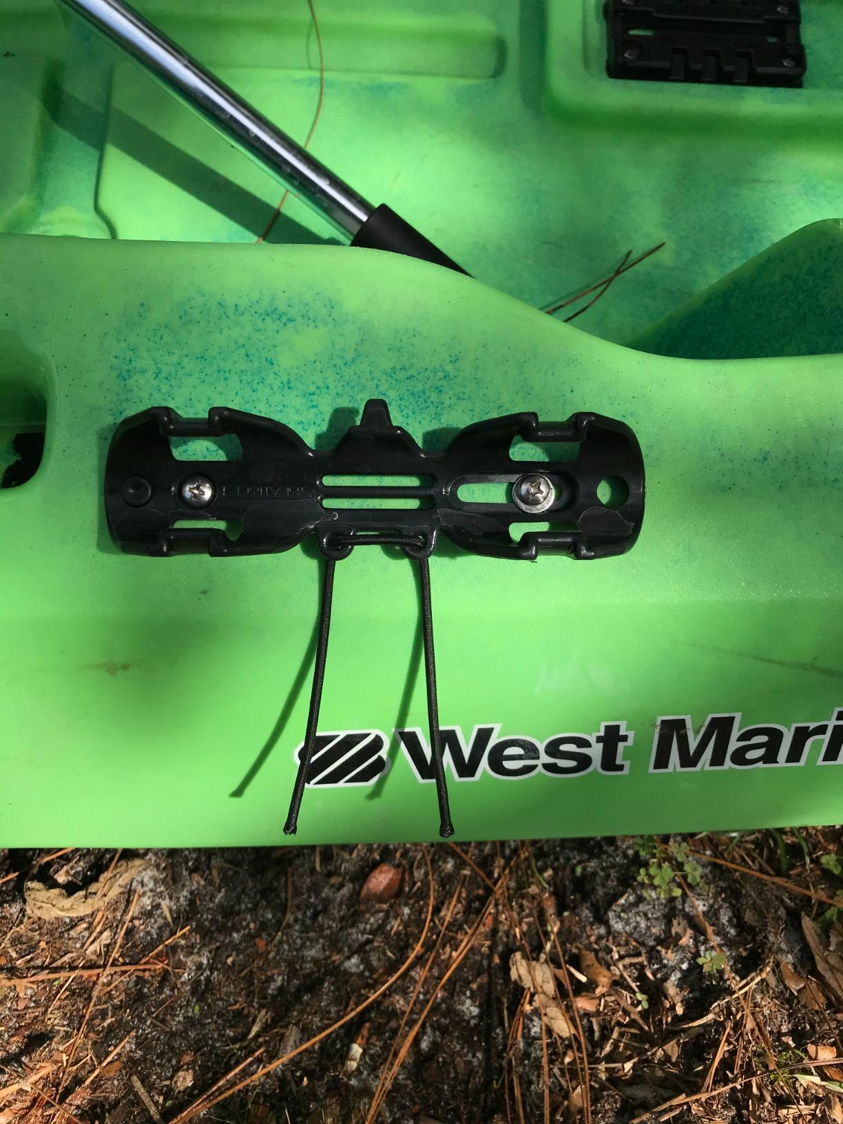 YakAttack PadLoc Kayak Paddle Holder with 2-Screw Universal Mount | Secure Paddle Clip with Two Points of Contact | Fits Standard Oar Shafts | Quiet & Durable | Kayak Accessories | Made in USA customer photo 1