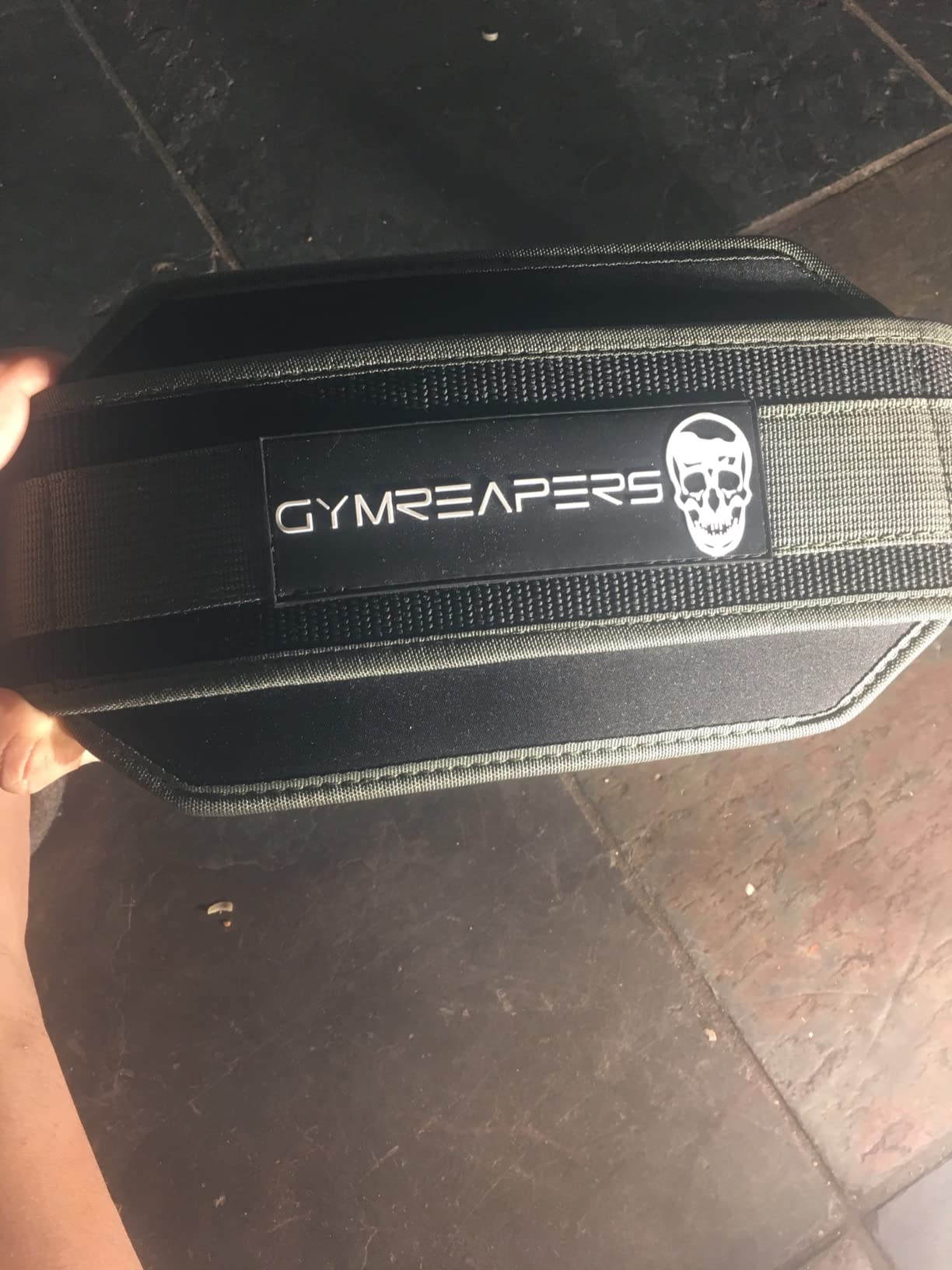 Gymreapers Dip Belt With Chain For Weightlifting, Pull Ups, Dips - Heavy Duty Steel Chain For Added Weight Training customer photo 2