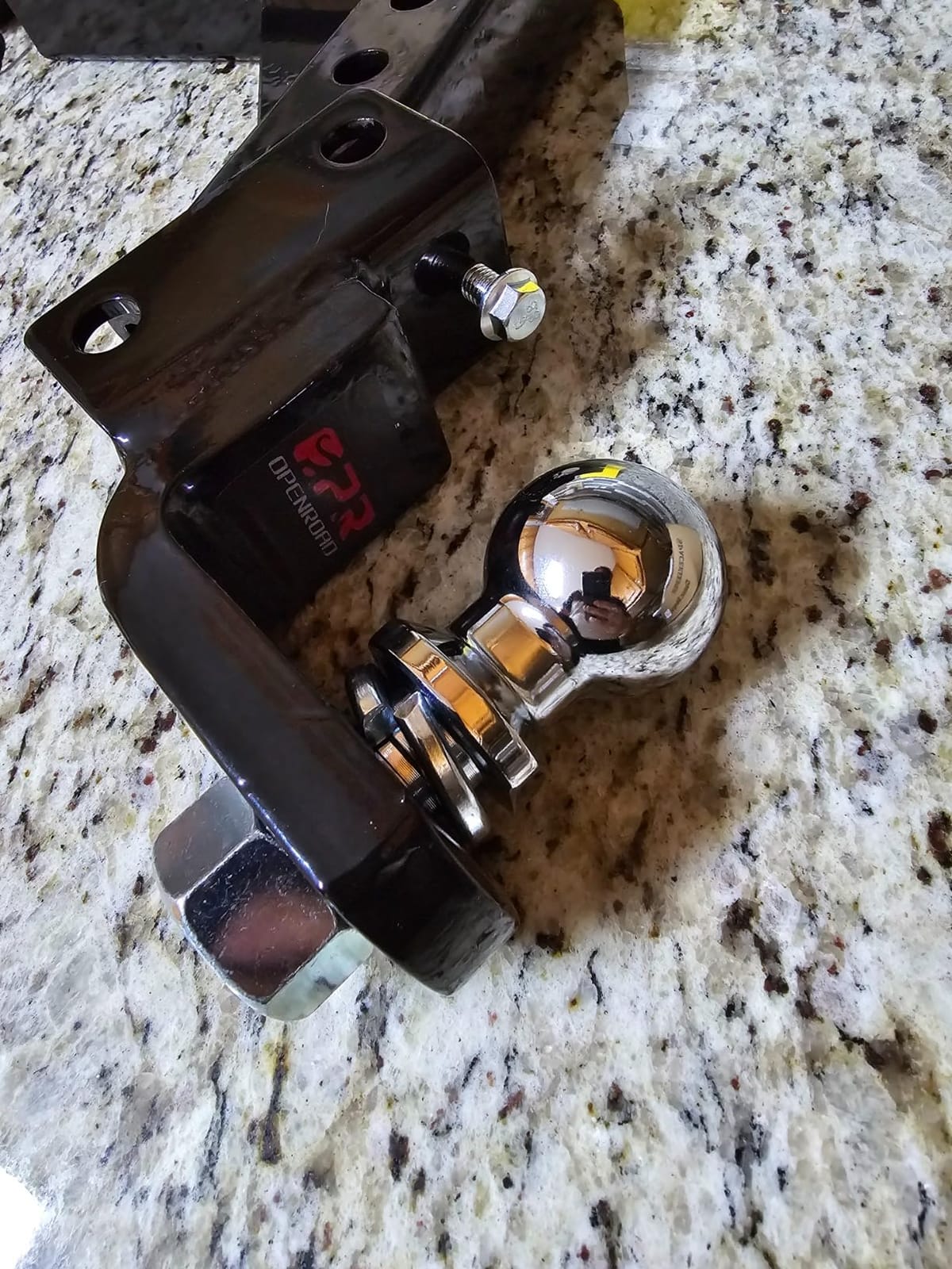 OPENROAD Adjustable Hitch Ball Mount with 2