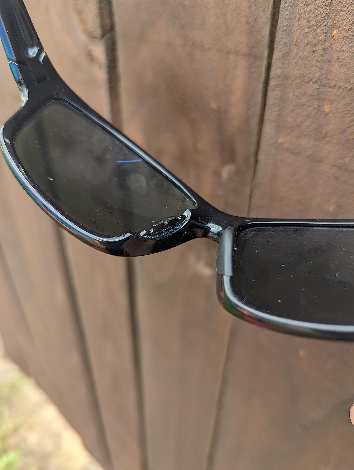BNUS Polarized Corning Glass Lens Sunglasses for Men Fishing & Driving | Durable scratch-resistant lenses, wrap-around no-paint frame customer photo 2