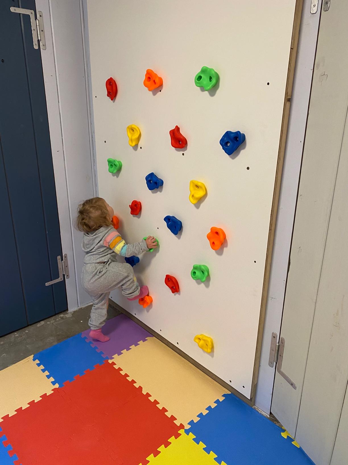 Rock Climbing Holds, Colorful Textured Wall Rocks with Hardware for Wood Playsets, Indoor Walls, Backyard Walls customer photo 1