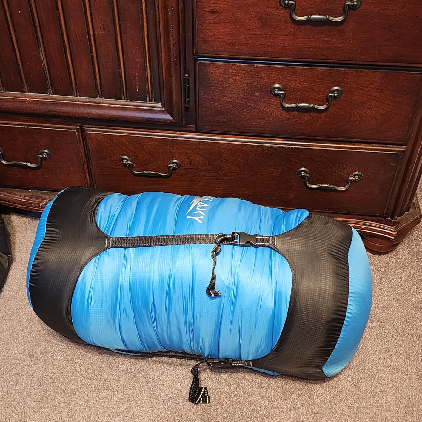 Frelaxy Compression Sack, 40% More Space! Sleeping Bag Stuff Sack | Ultralight Compression Stuff Sack, Water-Resistant & Ultralight Space Saving Gear for Camping, Hiking 11L/18L/30L/45L/52L customer photo 2