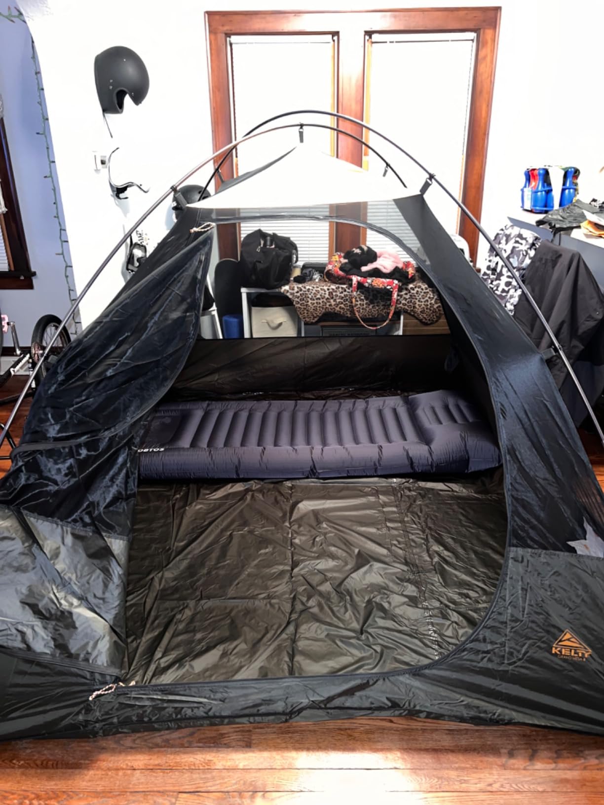 Kelty Grand Mesa 4P Backpacking Tent - 3 Season Camping, Thru Hiking Shelter, Aluminum Pole Frame, Single Door + Vestibule customer photo 1