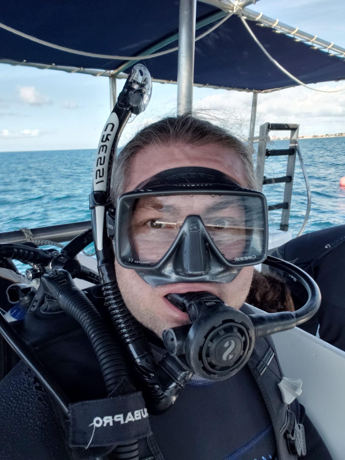 Cressi Frameless Adult Scuba Diving Mask: Wide Visibility, Silicone Skirt: SF1 : Quality Since 1946 customer photo 1