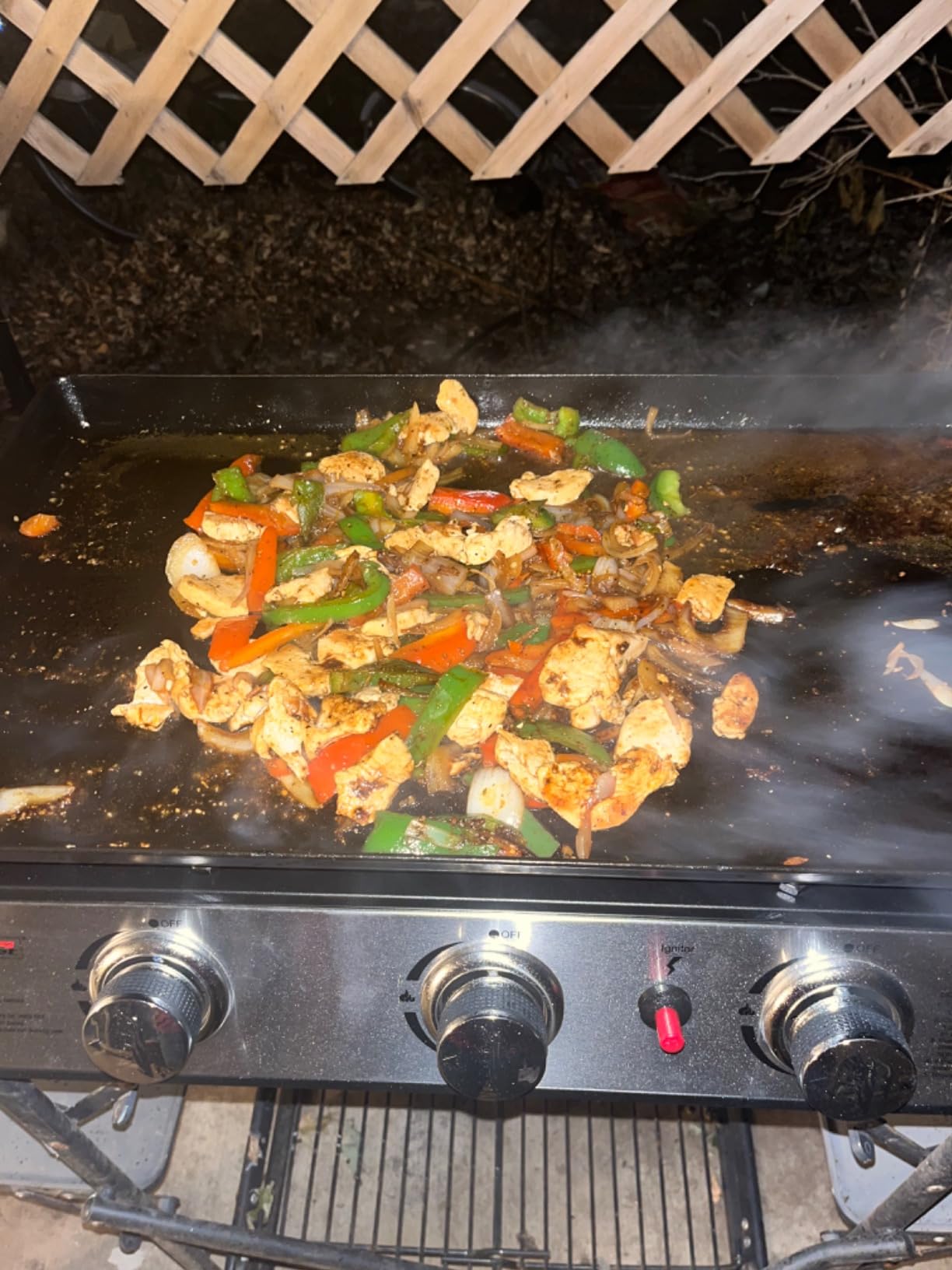 Royal Gourmet PD1301S Portable 3-Burner Tabletop Gas Griddle, 25,500 BTU Cooking Power, 304 Sq. In. Cooking Surface, Ideal for Camping & Tailgating, Black & Silver customer photo 2