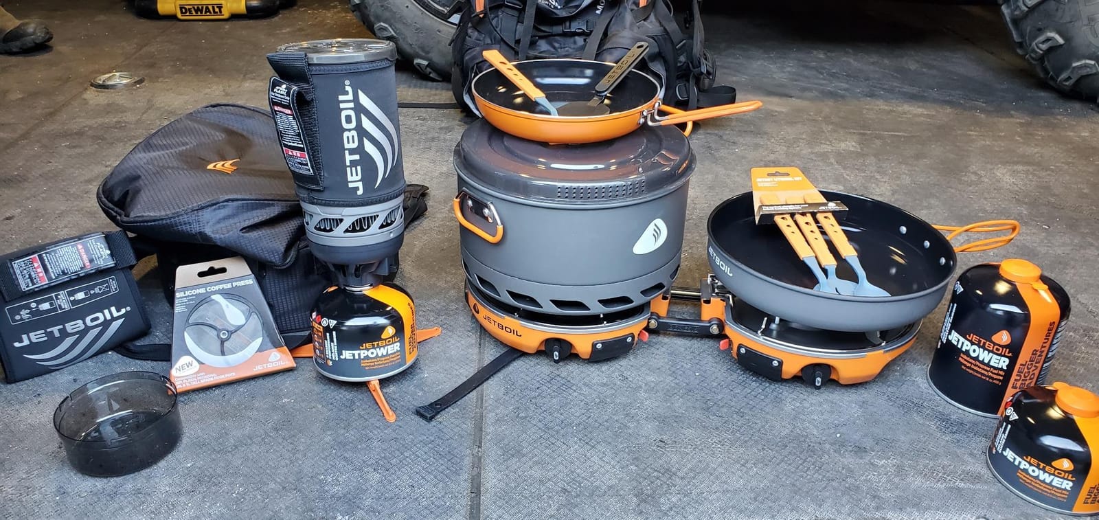 Jetboil Silicone French Press Coffee Maker Camping Stoves, Regular customer photo 1