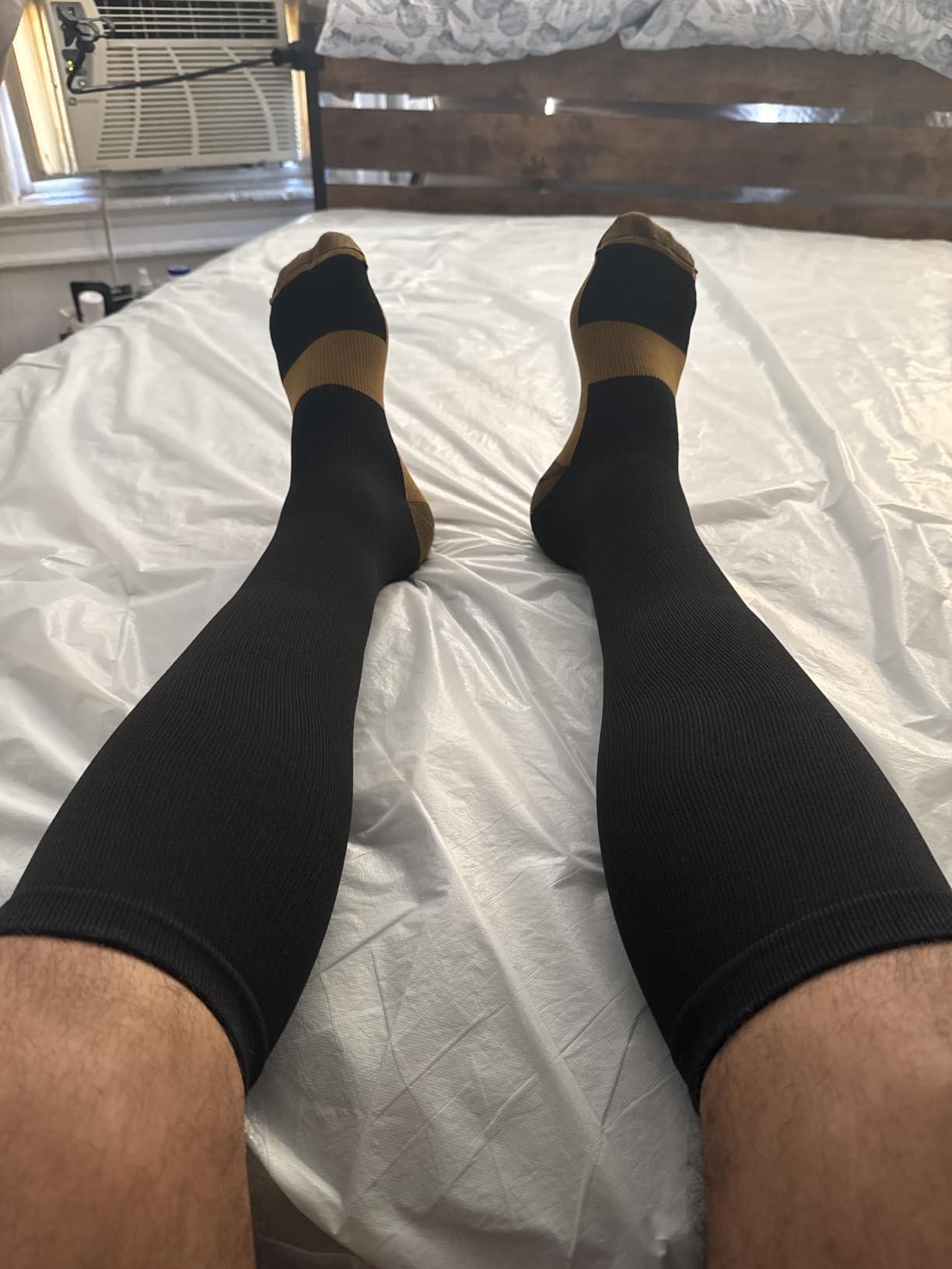 ACTINPUT Copper Compression Socks Men & Women 4 Pairs,Best Support for Nurses,Running,FLying,Athletic customer photo 2