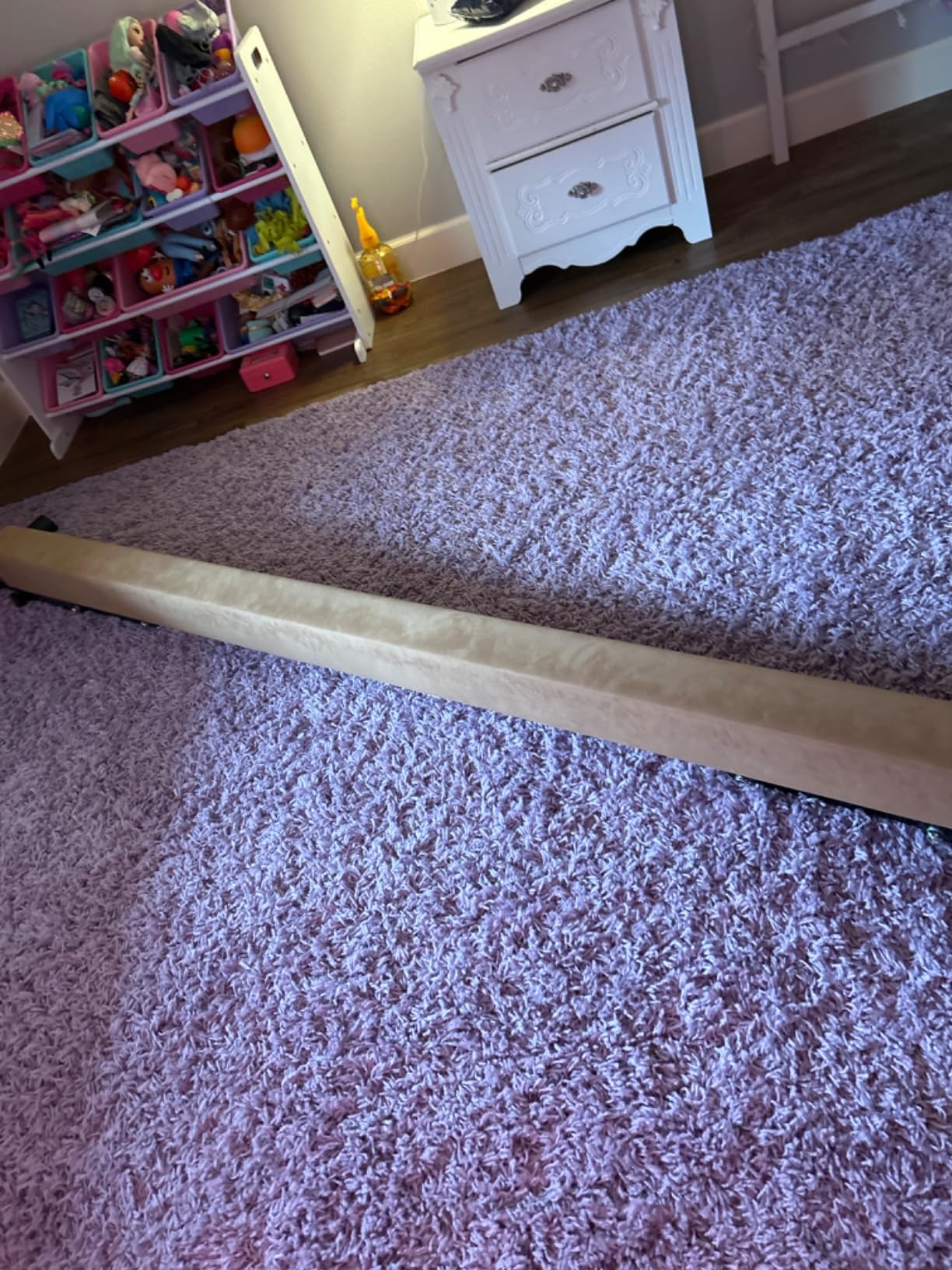 Marfual Adjustable Gymnastic Balance Beam for Kids of All Gymnastic Levels | 8 Ft Beam, Adjustable Height,Gymnastic Training Beam For Teenager, Gymnastic Equipment For Athlete Home And Gym Club Use customer photo 1