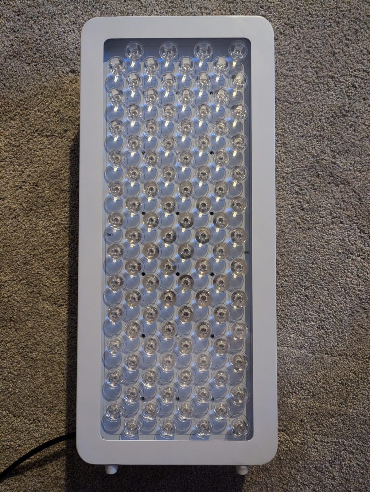 BestQool Red Light Therapy for face Body, 4 Wavelengths Infrared Red Light Therapy Panel, 100 Elite Grade Dual Chip LEDs, High Power Infrared Light Therapy Lamp, Modular Design. 160W customer photo 2