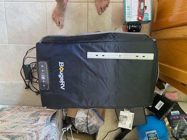 BougeRV 12V Refrigerator 53 Quart, Electric Car Cooler with MAX/ECO Mode customer photo 2