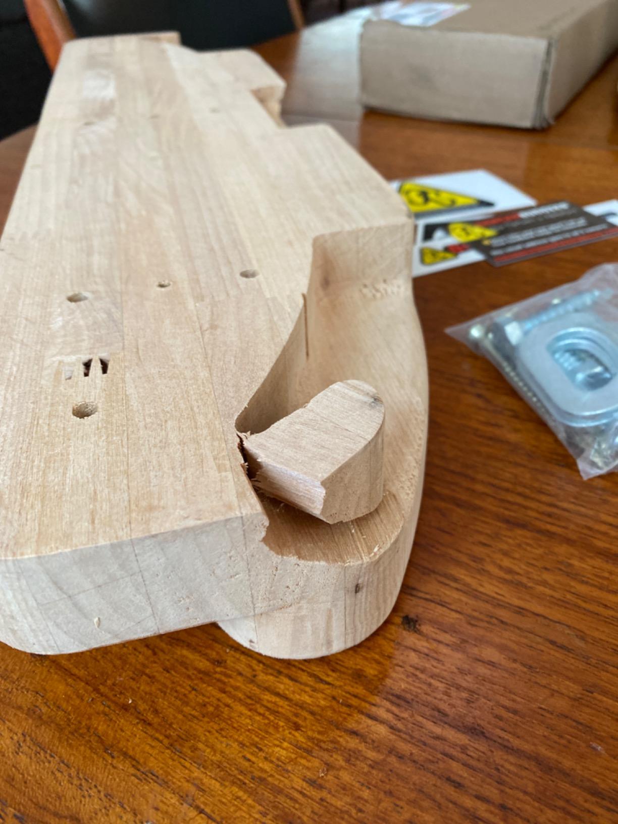 USA-Made Wood Hangboards, Ultimate Wooden Rock Climbing Hangboard/Fingerboard customer photo 2