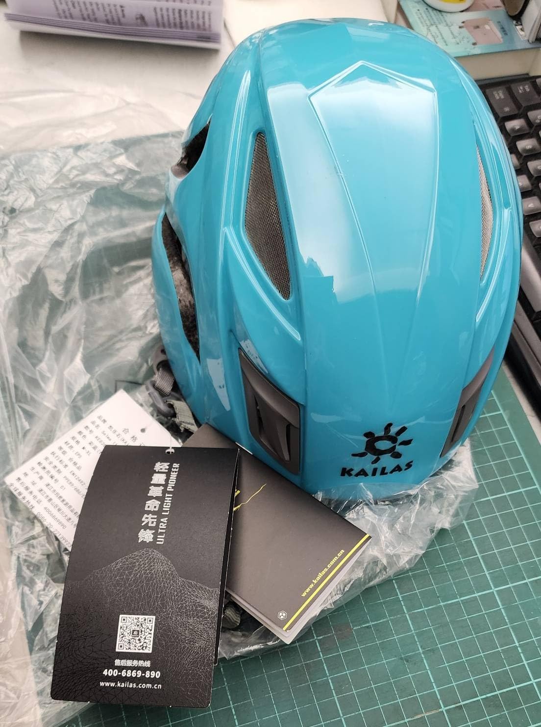 Kailas Rock Climbing Helmet Men Mountaineering Helmet Arborist Helmet Hiking Caving Search and Rescue customer photo 1