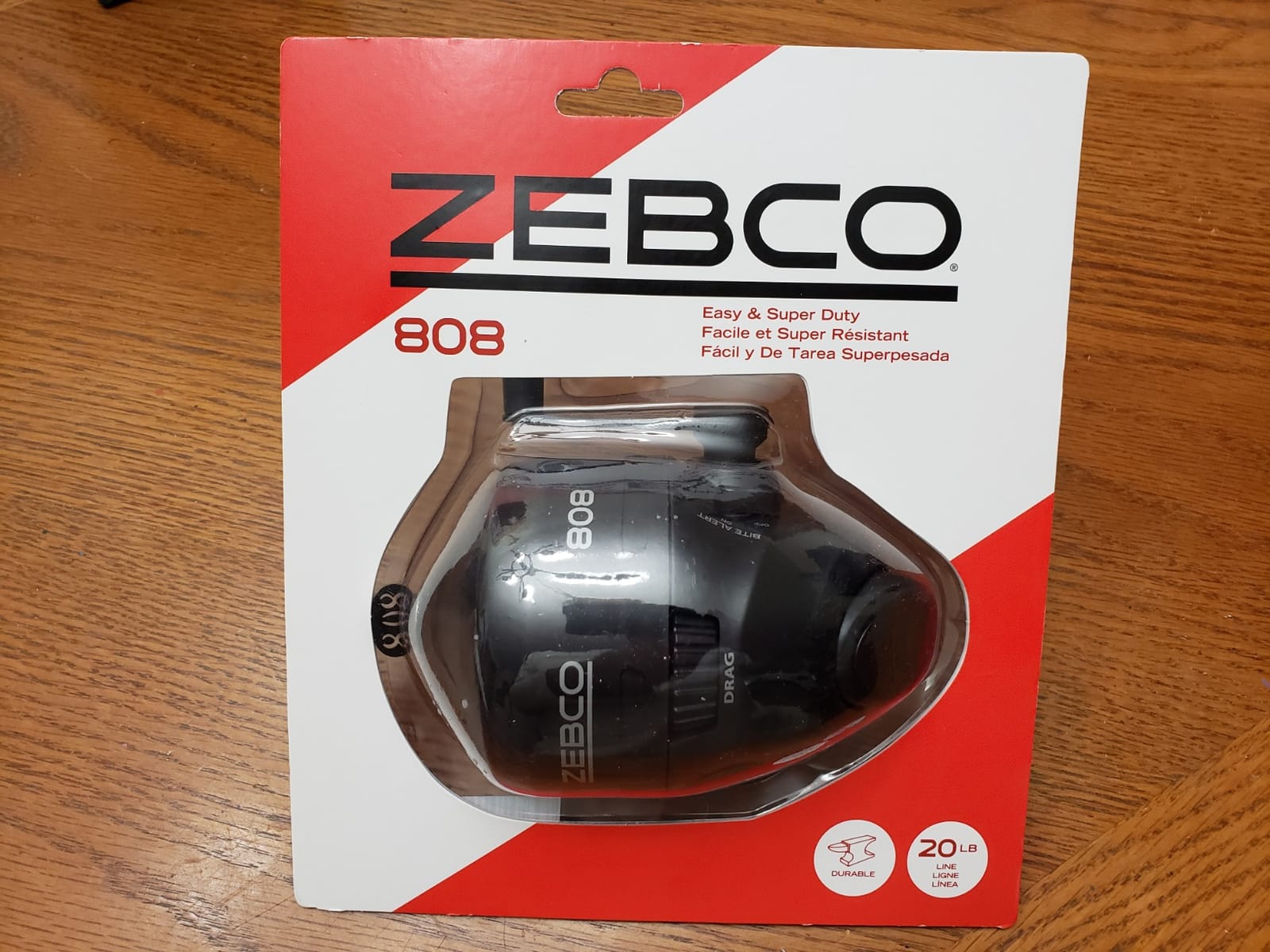 Zebco 808 Spincast Fishing Reel, Changeable Right- or Left-Hand Retrieve, Pre-Spooled with Zebco Fishing Line, Dial-Adjustable Magnum Drag customer photo 2
