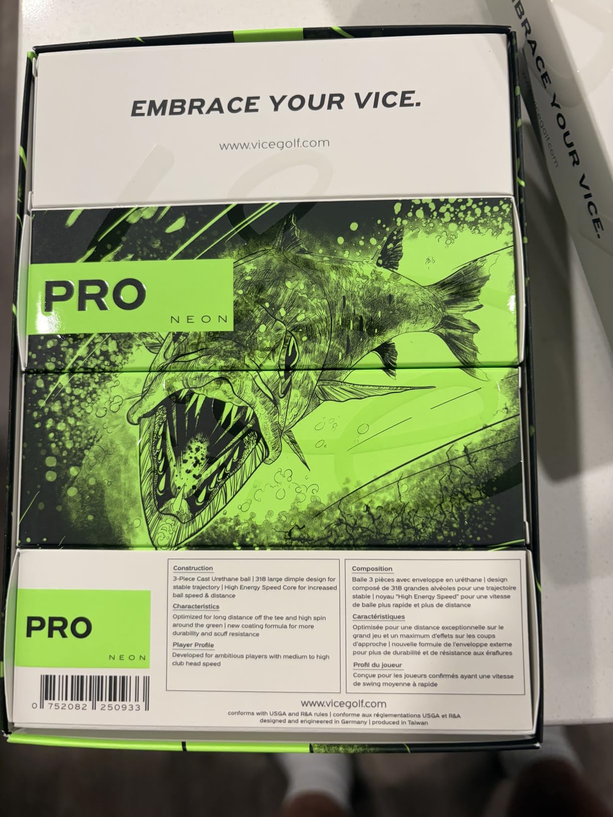 Vice Pro Golf Balls customer photo 2