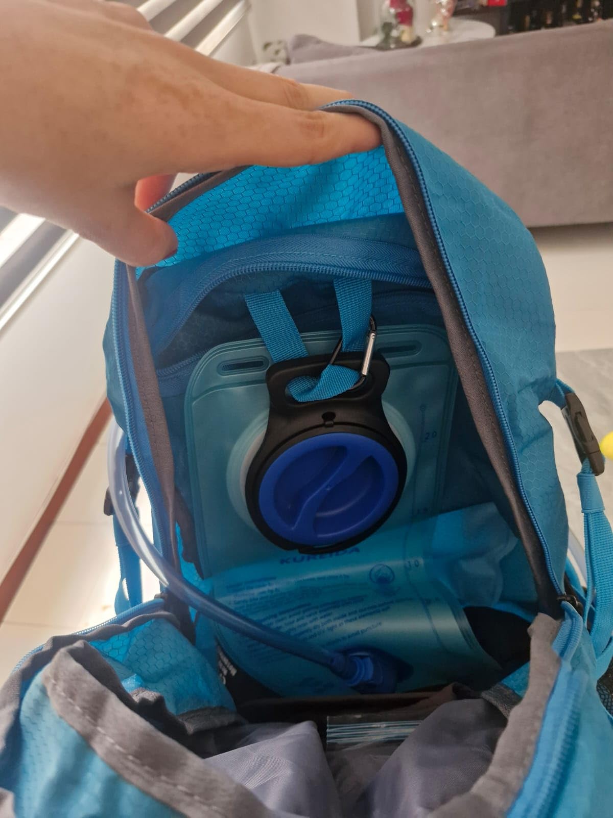 KUREIDA Hydration Bladder 2L-3L, Leak Proof Water Reservoir, BPA Free, Wide Opening, Military Water Bladder customer photo 1