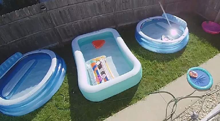 Toysical Inflatable Pool for Kids and Adults with Pump - 118 x 72 x 22 - More Durable Than Other Blow up Pools for Adults - Includes Patches customer photo 2