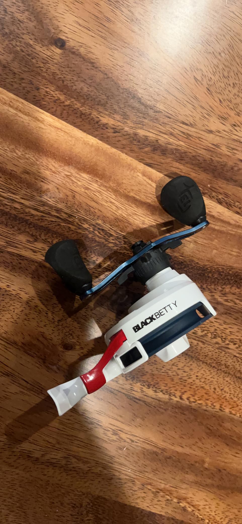 13 Fishing - Freefall Ghost Maverick - Inline Ice Fishing Reels customer photo 2