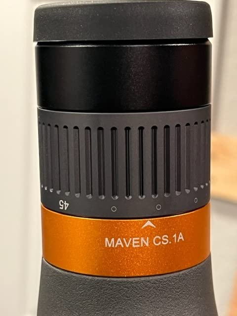 Maven CS.1 Spotting Scope - 15-45x65mm Spotter with ED Glass, HD Field of View, Waterproof & Fogproof, Lightweight Spotting Scope for Hunting, Bird Watching & Target Shooting (Angled) customer photo 2