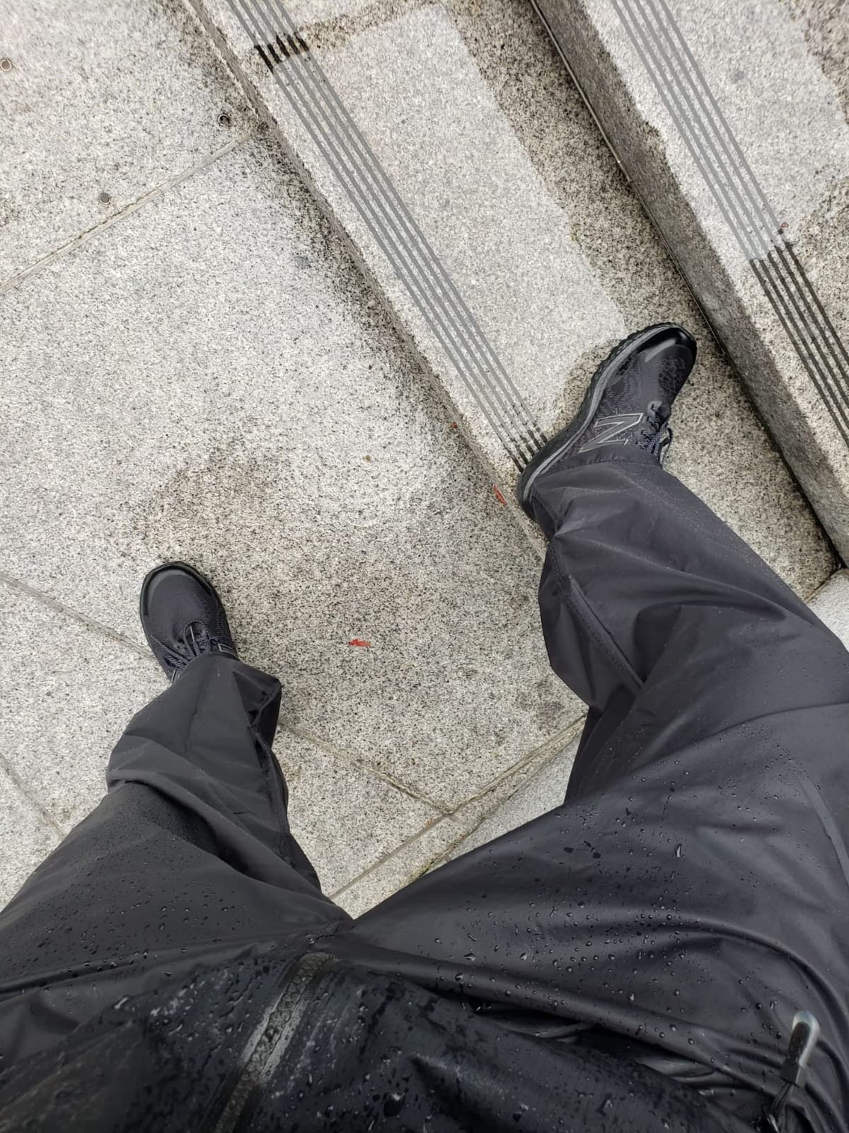 33,000ft Men's Rain Pants, Waterproof Rain Over Pants, Windproof Outdoor Pants for Hiking, Fishing customer photo 1