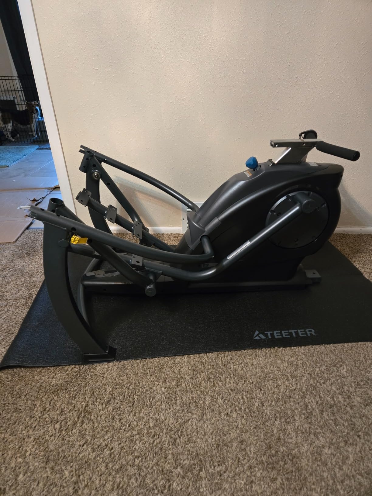 Teeter FreeStep Recumbent Cross Trainer Stepper, Zero-Impact Exercise Bike Alternative w/Patented Physical Therapy Stride, Up to 350lb, Free App w/Trainer Workouts customer photo 1