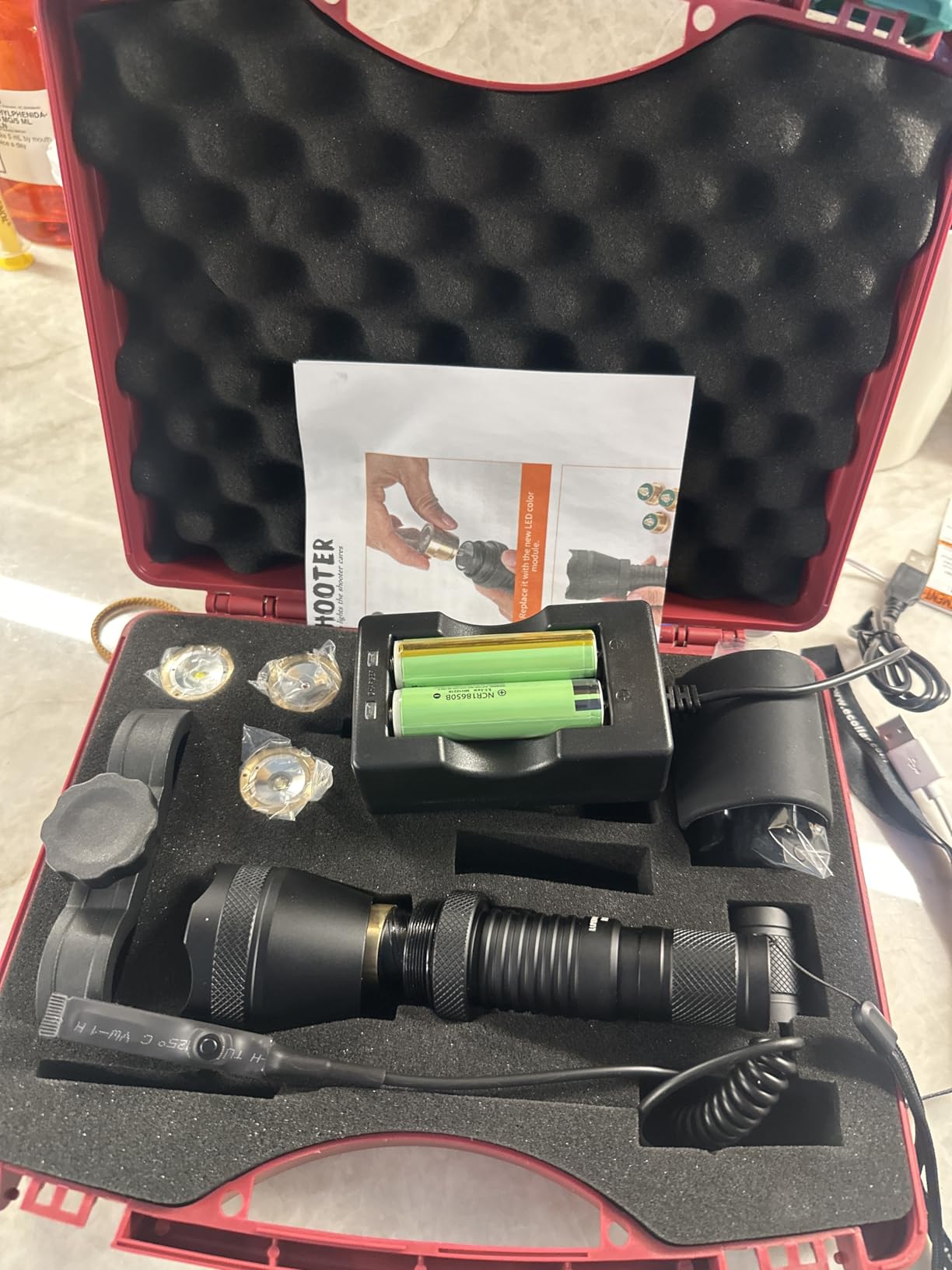 LUMENSHOOTER A10 Ultimate Green Hunting Light Kit | Red White 850nm IR Hunting Light for Predator and Coyote customer photo 2