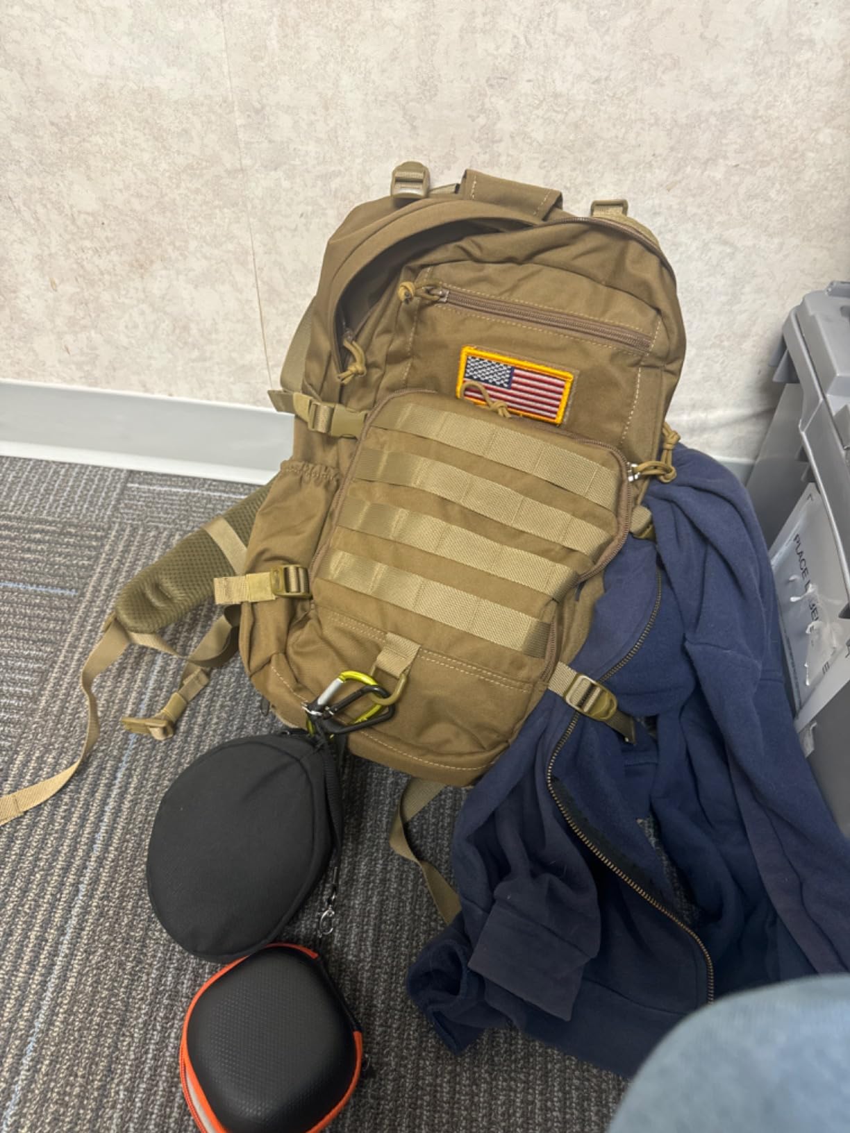 Mardingtop Small Tactical Backpack, Molle Hiking Backpack for Backpacking, Cycling and Biking, 15L/25L Backpack customer photo 1