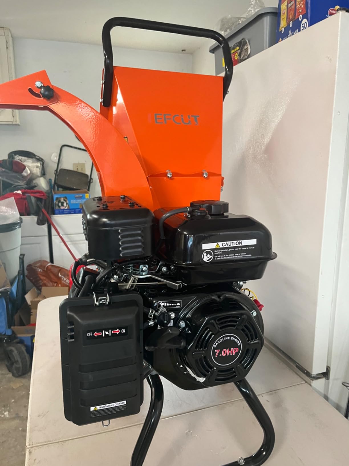 C30 LITE Wood Chipper Shredder Mulcher Heavy Duty 7 HP 212cc Gas Powered 3 Inch Max Capacity 1-Year Warranty After Product Registration customer photo 2