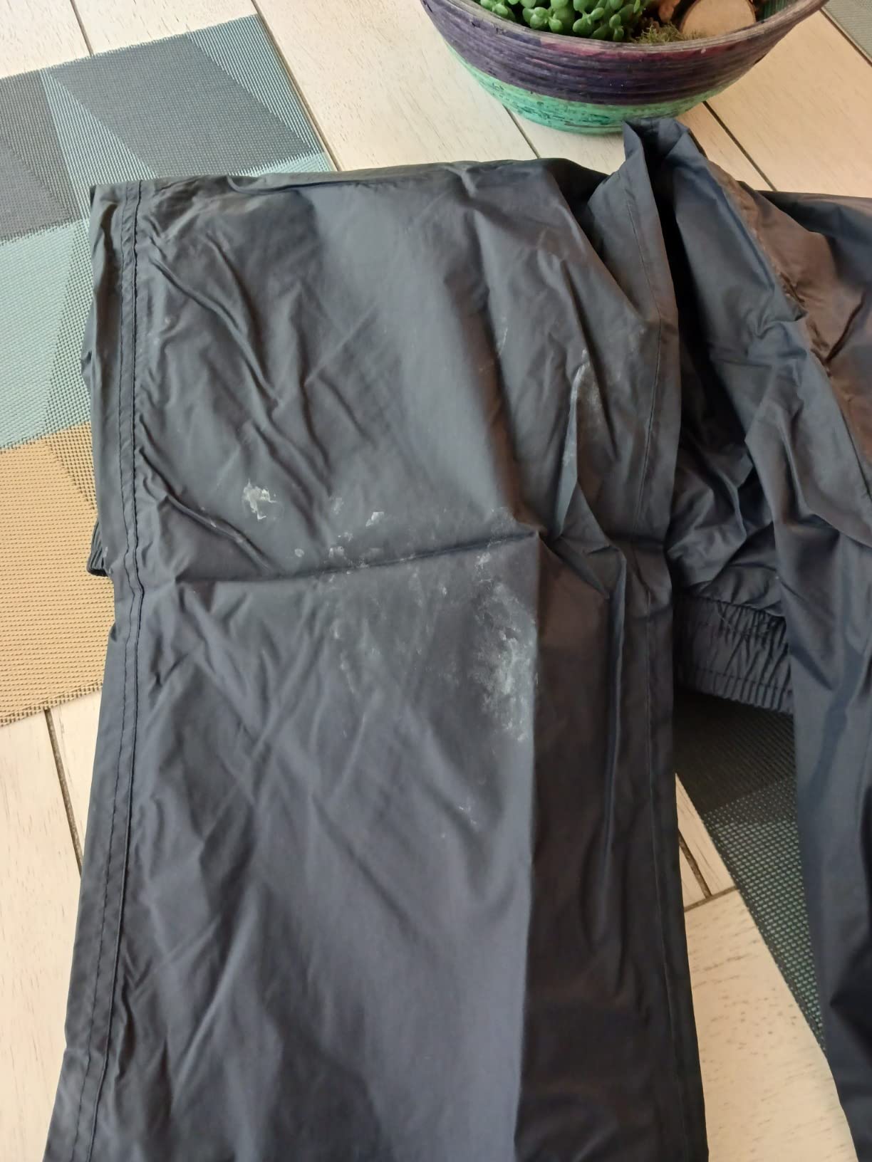 33,000ft Women's Rain Pants, Lightweight Waterproof Rain Over Pants, Windproof Hiking Pants for Outdoor, Fishing, Rainy Day customer photo 1