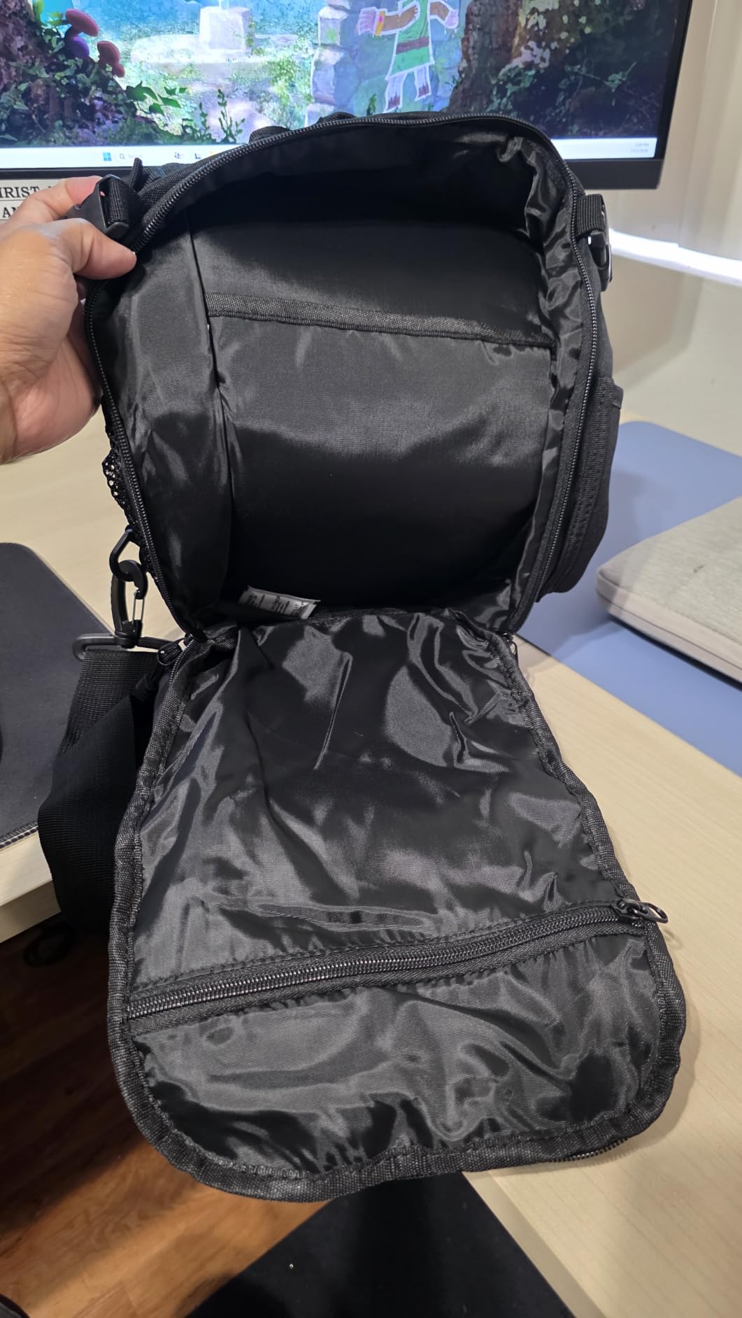 KastKing Blowbak Fishing Sling Bag, Fishing Backpack with Rod Holder, MOLLE System customer photo 2