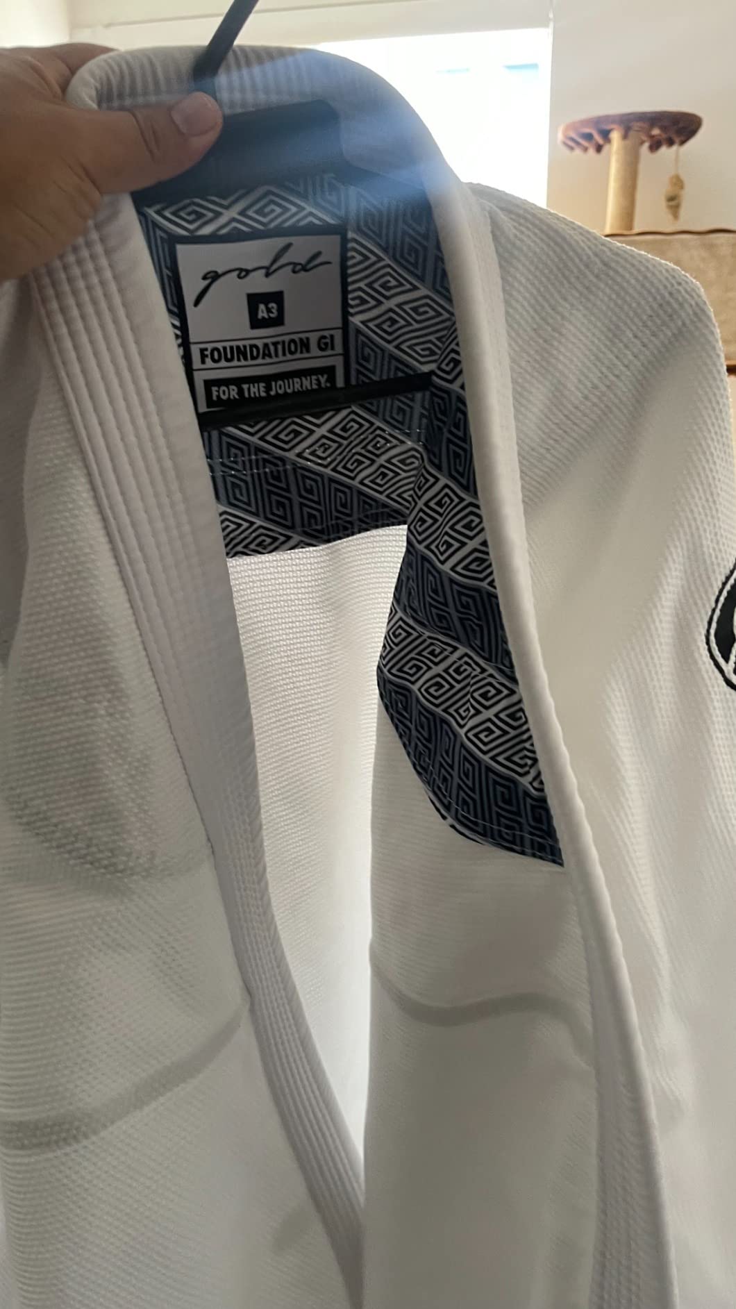 Gold BJJ Foundation Gi - Pearl Weave Jiu Jitsu Gi for Men and Women - IBJJF Competition Legal BJJ Gi customer photo 1