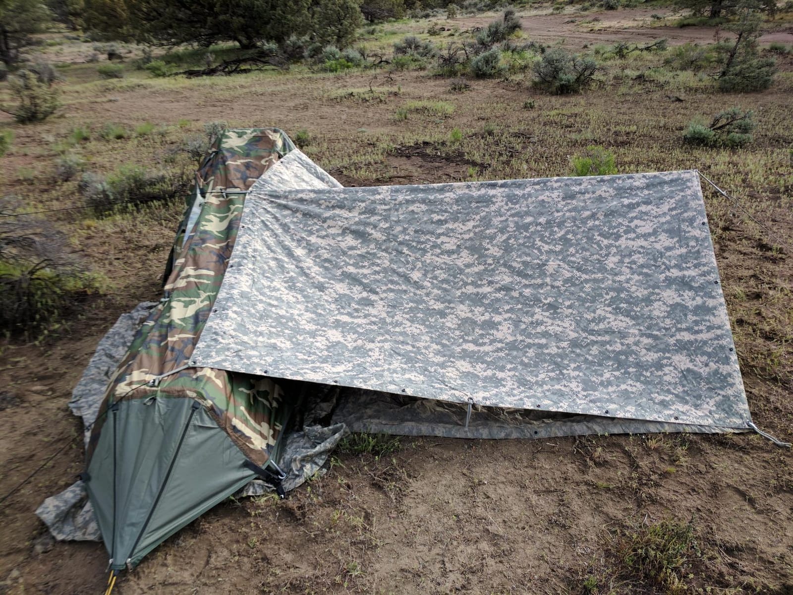 GEERTOP Ultralight Solo Bivy Tent, 1 Person Backpacking Tent for Camping | Lightweight & Waterproof Solo Tent, Aluminum Poles, Double-Wall, for Camping, Hiking, Hunting, Motorcycle Adventures customer photo 2