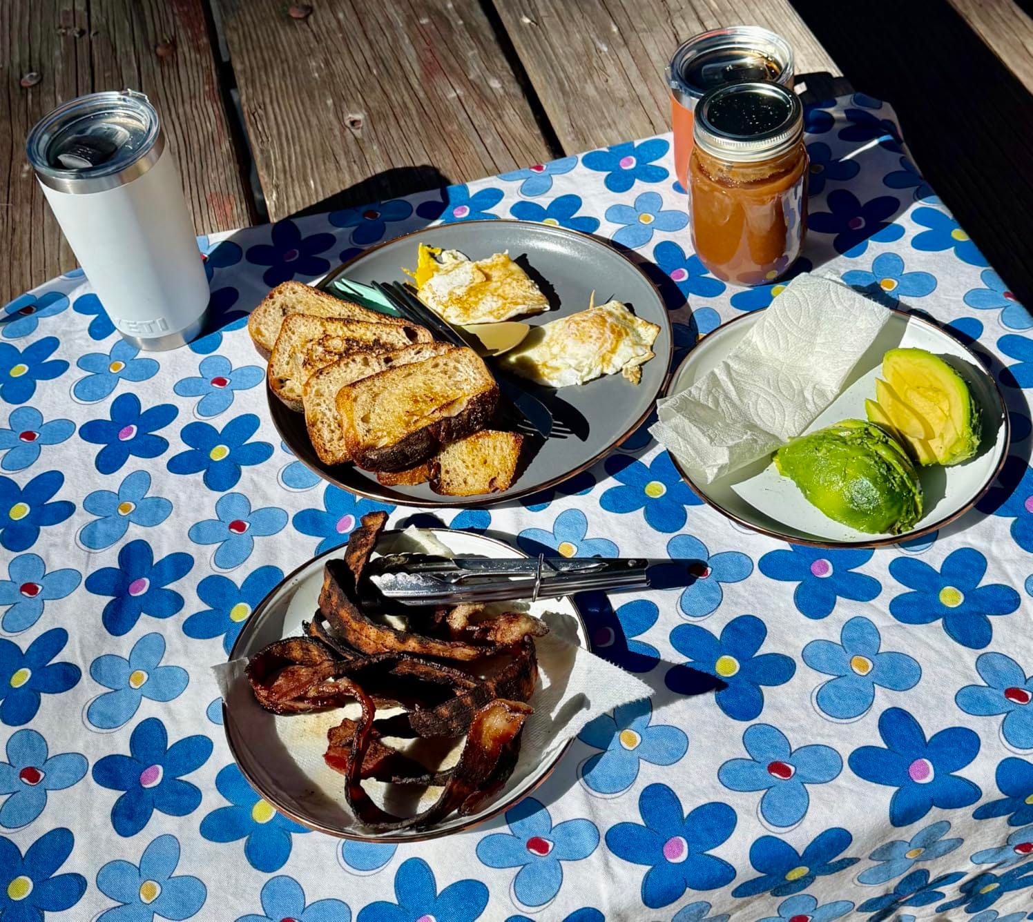 Barebones Enamel Deep Plate - Set of 2 Dinner Plates - Hand-Finished Baked Stainless Steel Trim Plate Set - Camping Kitchen and Dish Set (Eggshell) customer photo 2