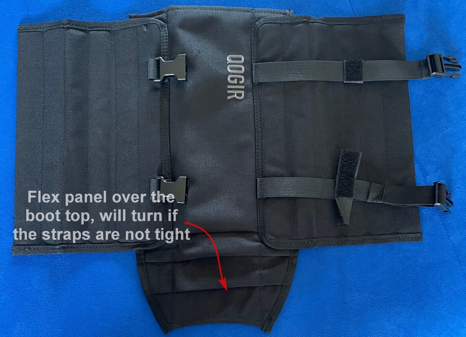 QOGIR Snake Gaiters for Hunting: Durable Snake Guards, Snake Gaiter Leggings for Men & Women, Snake Bite Protection for Lower Legs, Snake Proof Gaiters with Adjustable Size customer photo 1