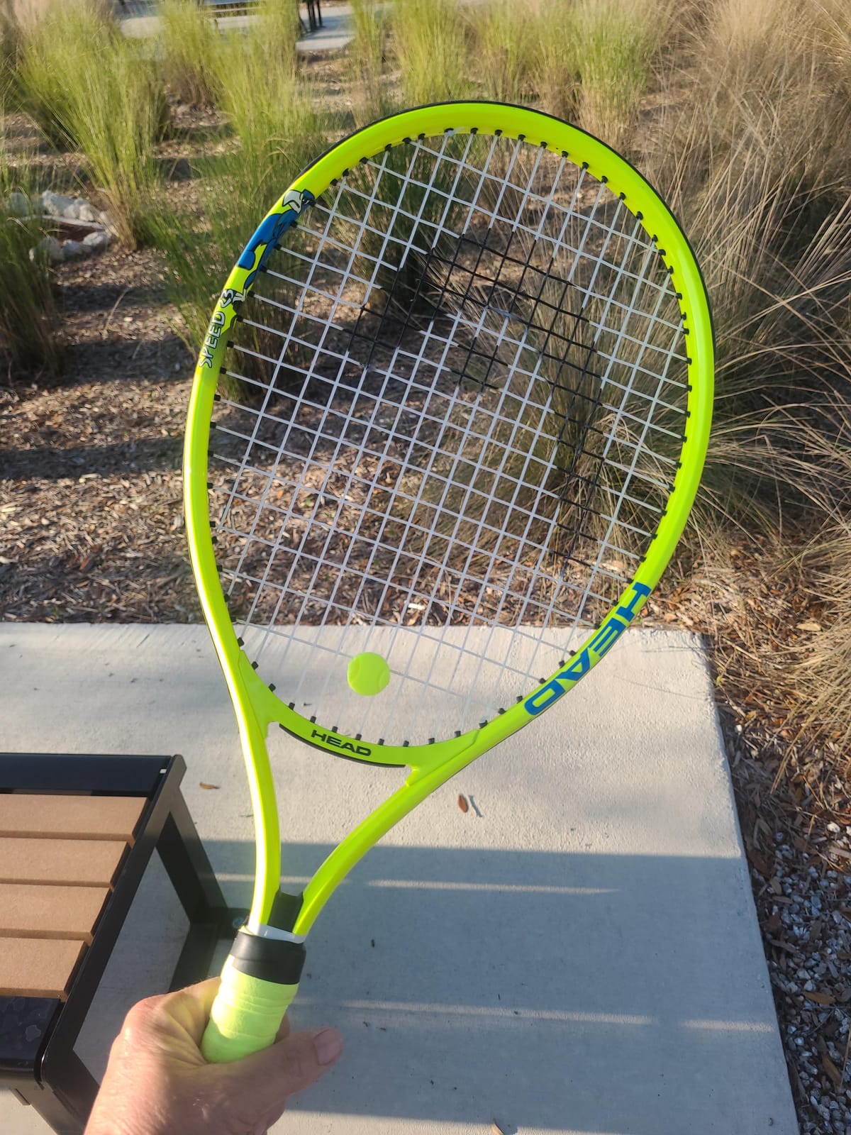 HEAD Speed Junior Tennis Racquet | Pre-Strung, Beginner Racquet customer photo 2