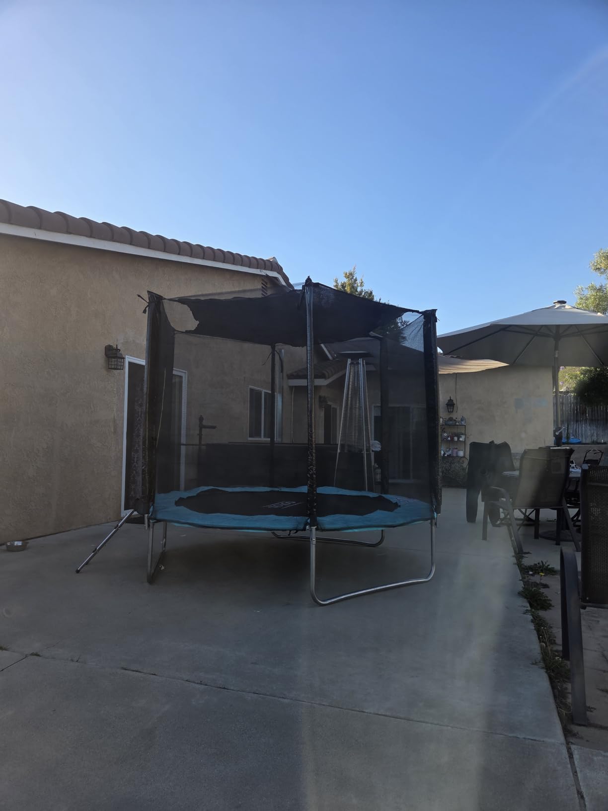 Trampoline with Safety Net for Kids Outdoor 8FT-15FT ASTM 400LBS | Combo Bounce Jump for Kids Outdoor with Spring Pad Waterproof Jump Mat & Ladder customer photo 1