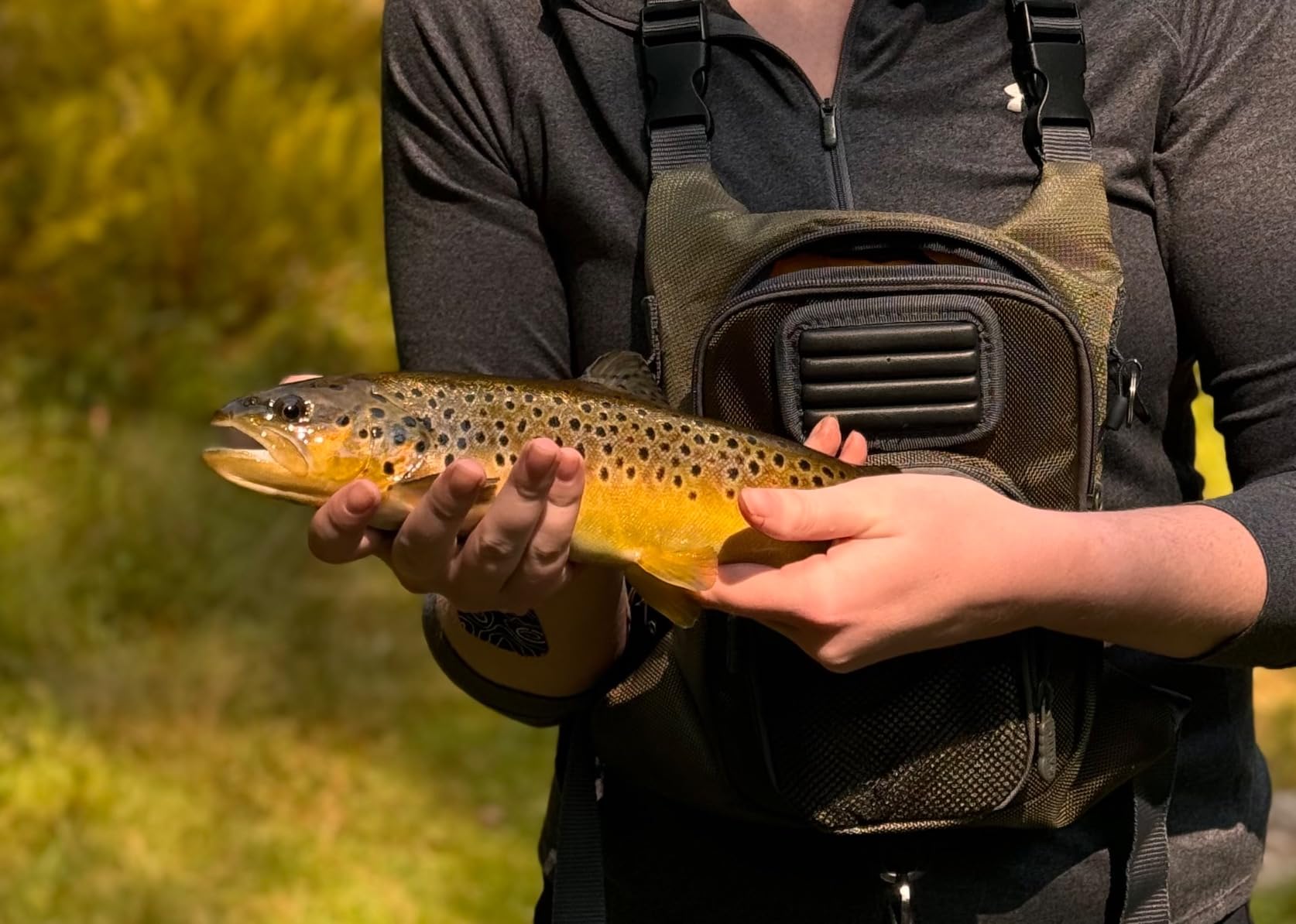 AC ALLEN Fall River Fishing Chest Pack, Fits Up to 2 Tackle/Fly Boxes, 152 Cu in / 2.5 L customer photo 1