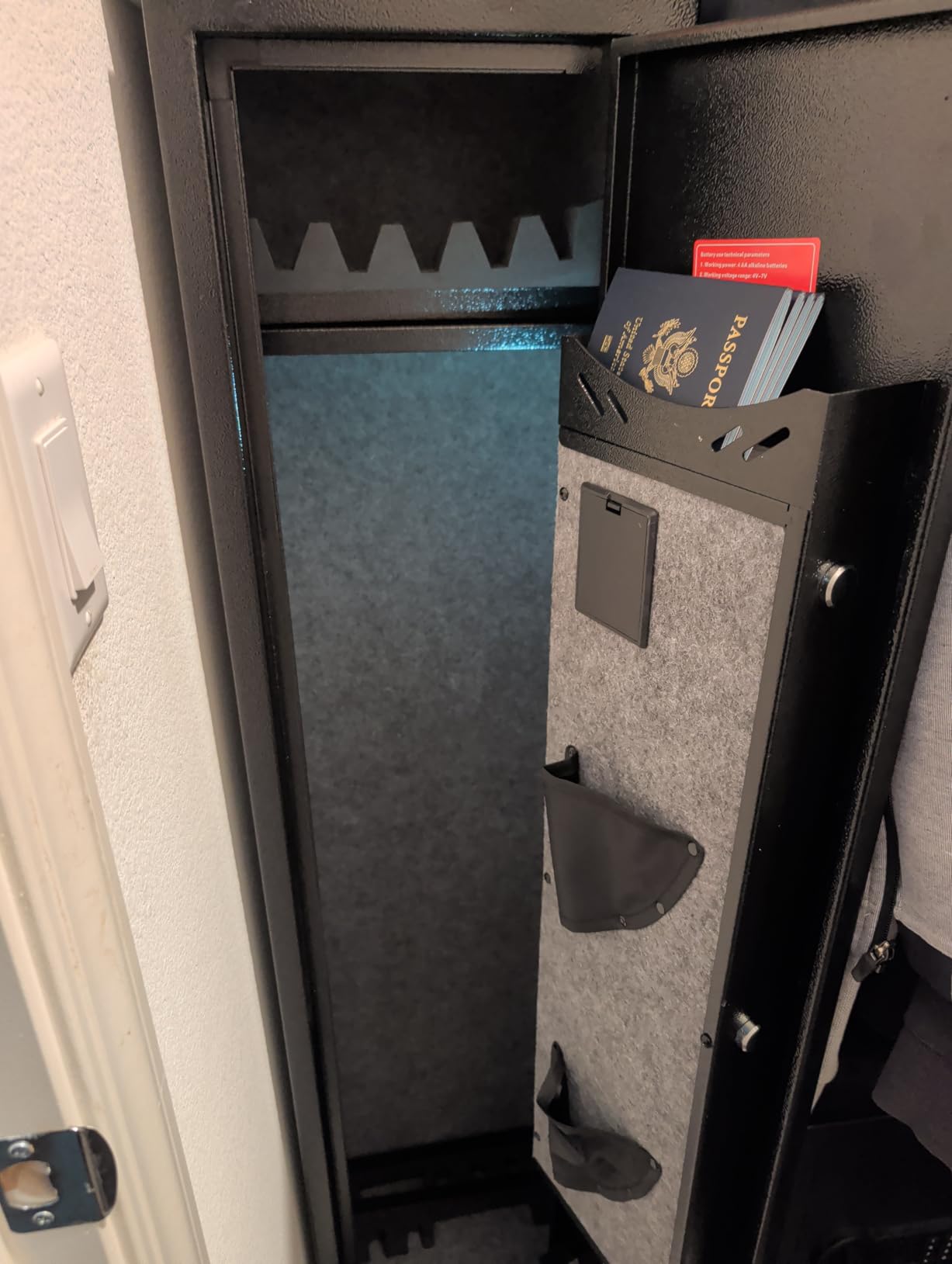 Kaer 4-5 Biometric Gun Safe for Rifles and Pistols,Long Rifle Safe for Home customer photo 2
