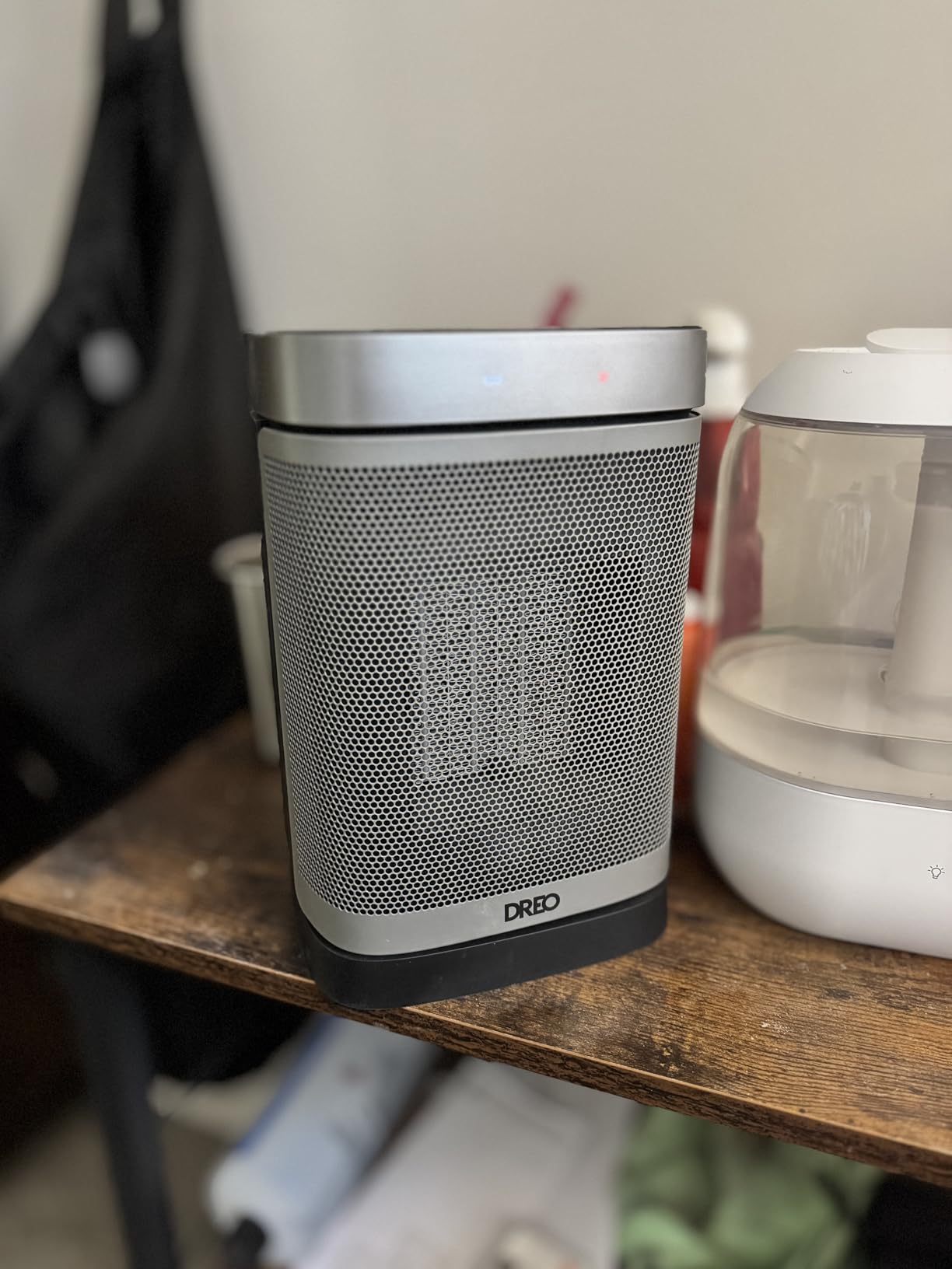 DREO Space Heater, Portable Electric Heaters for Indoor Use with Thermostat | 70°Oscillation, Remote, ECO, 12H Timer, 5 Modes, Safe Quiet Room Heater for Bedroom, 1500W PTC Ceramic Heater for Office customer photo 2