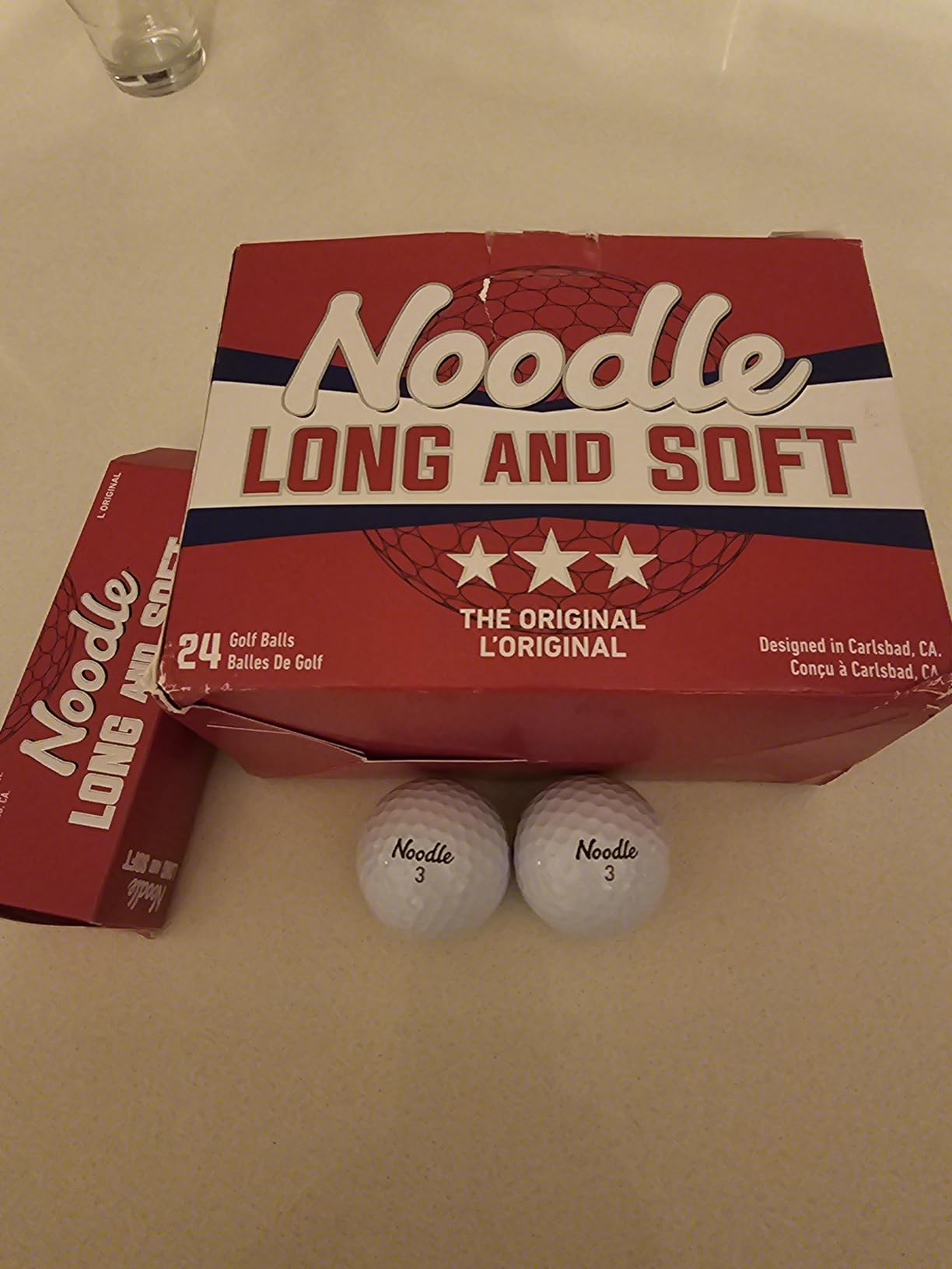 TaylorMade Noodle Long & Soft Golf Balls, Ultra-Soft 34 Compression Core, Great Feel and Increased Spin, Patented Dimple Design for Straighter Flight customer photo 2