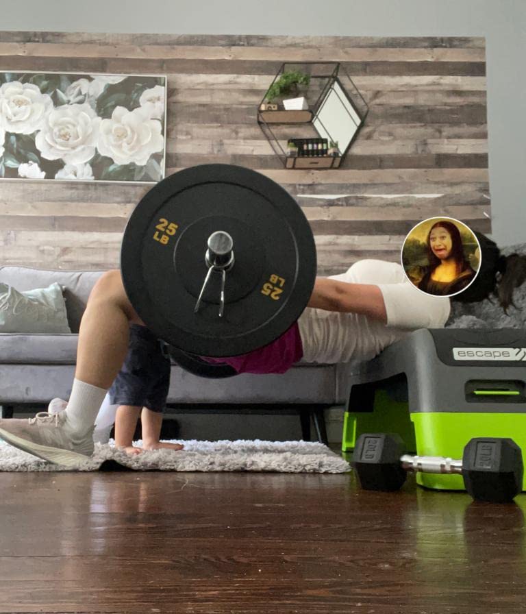 FEIERDUN 7FT Olympic Barbell Bar 1900LBS, Alloy Steel Barbell Weight Bar for Strength Training & Weightlifting, 2-Inch Olympic Bar with Center Knurling for Home Gym Powerlifting customer photo 2