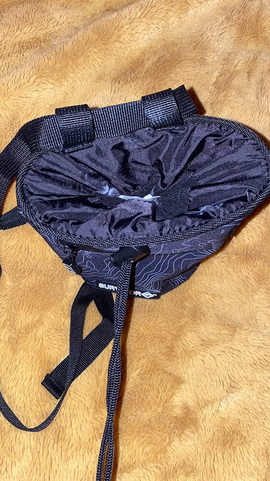 SURVIVOR Chalk Bag for Rock Climbing, Bouldering, Weightlifting, and More customer photo 1