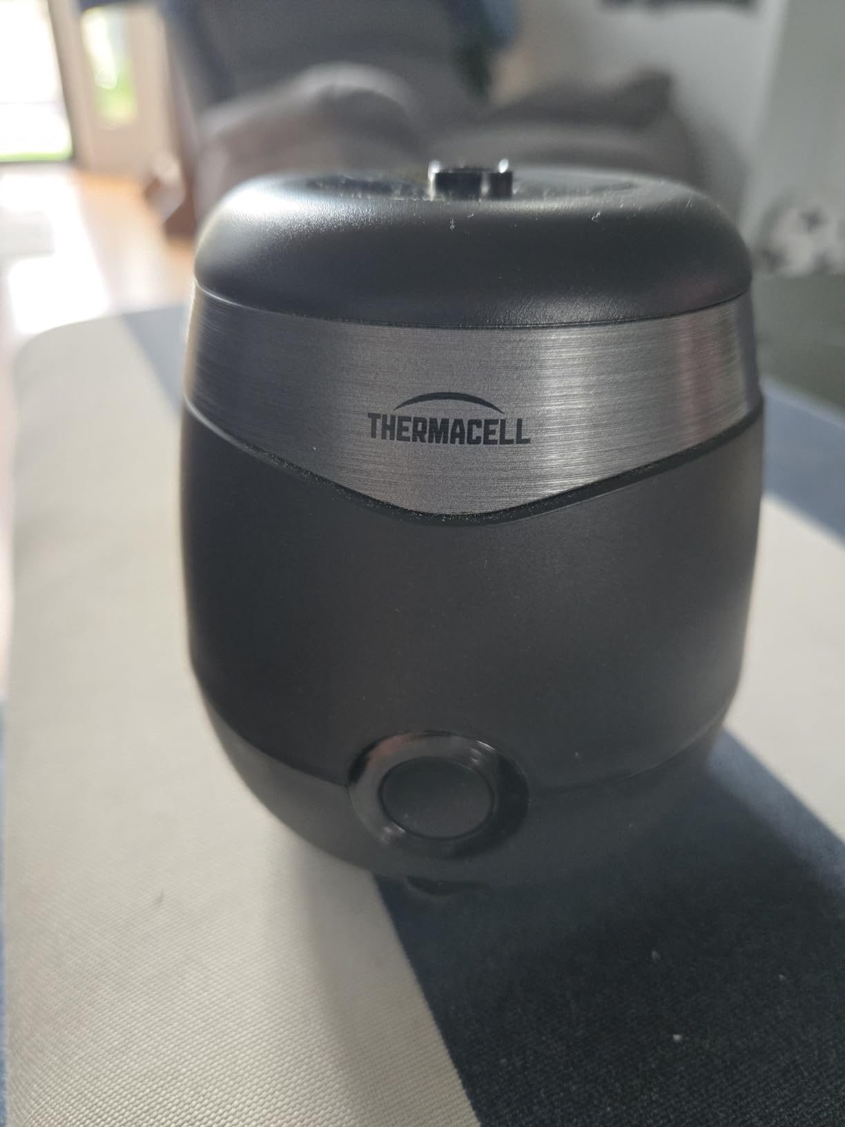 Thermacell E-ZoneGuard Patio Rechargeable Mosquito Repeller, 9-Hr Battery | 20-FT Zone; 12-Hr Refill; Scientifically Proven Outdoor Protection; Bug Spray Alternative; Scent Free; DEET-Free customer photo 1