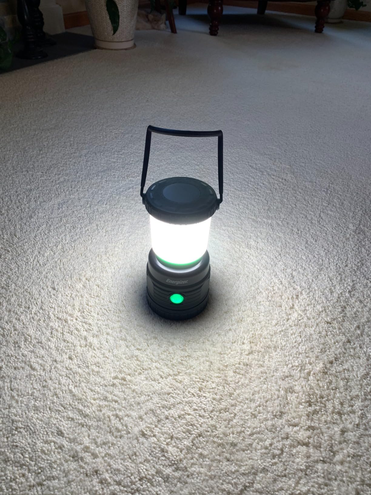Energizer LED Camping Lantern X1000, Water Resistant Tent Light | Emergency light when needed, led lantern rechargeable, 360° light, 3 modes, USB out customer photo 2
