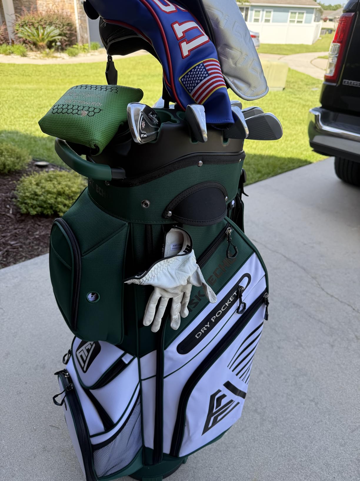 ASK ECHO T-Lock Golf Cart Bag, Quiet 14-Way Full-Length Divider customer photo 2
